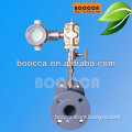 Boocca steam media V-cone shape flow sensor